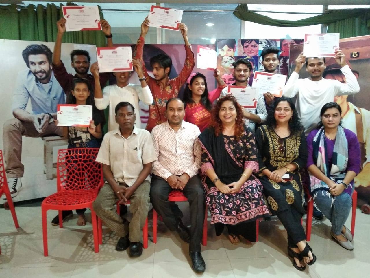 Workshop at Mumbai Film institute .
